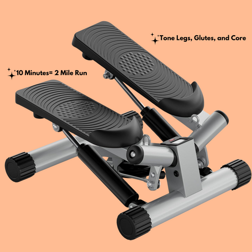 DYNRIC™ Mini Stair Stepper With Resistance Bands