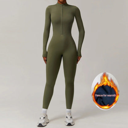 Dynric Ski Fleece-Lined Jumpsuit